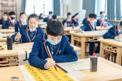 同学们更好地参加硬笔的书法比赛觉得很有意义